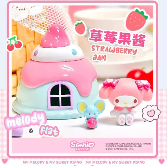 My Melody & My Sweet Piano Playhouse Blind Box Figure