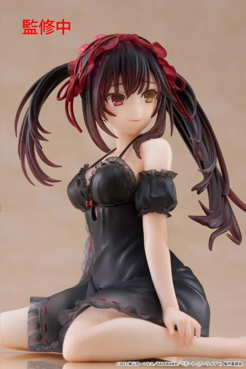 Date A Live Desktop Cute Kurumi Tokisaki (Nightwear Ver.) Figure