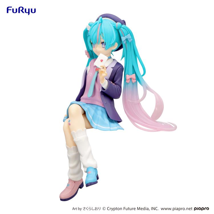 Vocaloid Hatsune Miku (Love Blazer Navy Color Ver.) Noodle Stopper Figure