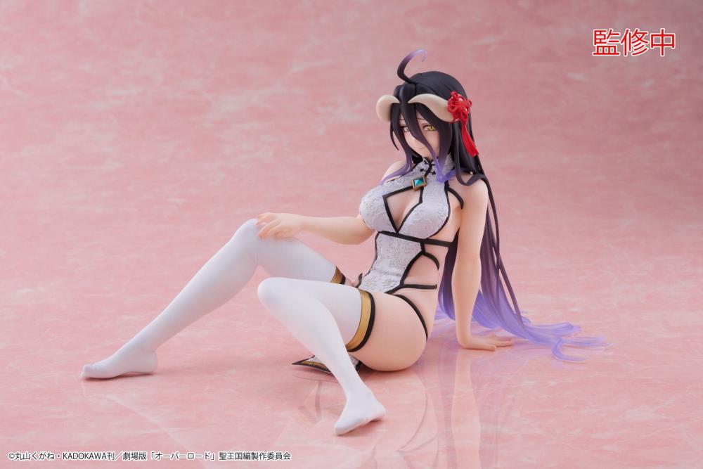 Overlord Desktop Cute Albedo (Chinese Dress Ver.) Figure