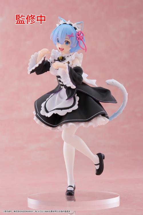 Re:Zero Starting Life in Another World Rem (Cat Maid Ver.) Coreful Figure