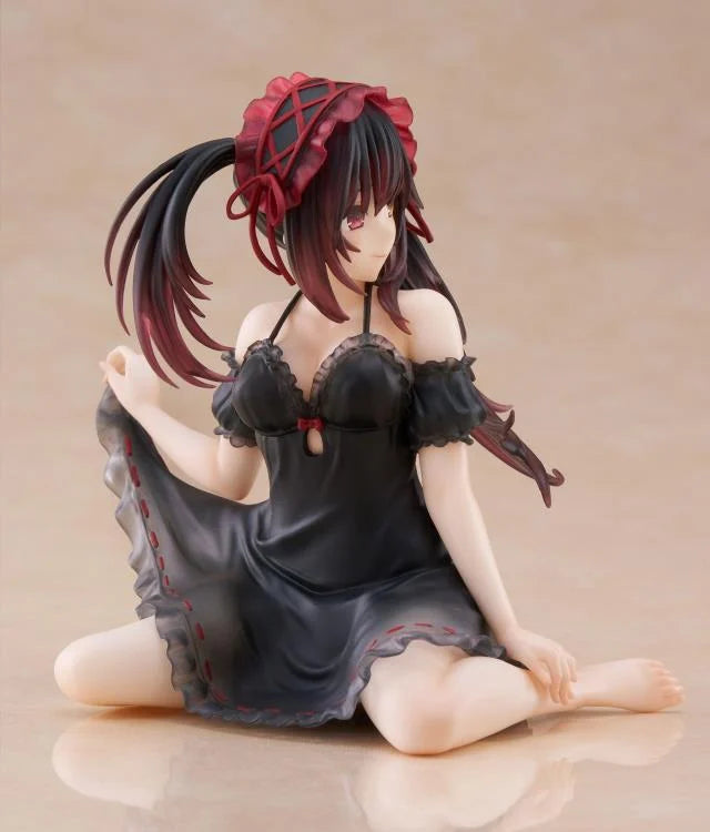 Date A Live Desktop Cute Kurumi Tokisaki (Nightwear Ver.) Figure