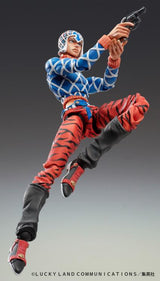 JoJo's Bizarre Adventure: Golden Wind Super Action Statue Guido Mista & Sex Pistols (Reissue)