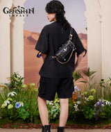 Official Genshin Impact Cyno Impression Barrel Bag Of Forest and Sand Collection