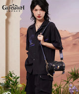 Official Genshin Impact Cyno Impression Barrel Bag Of Forest and Sand Collection