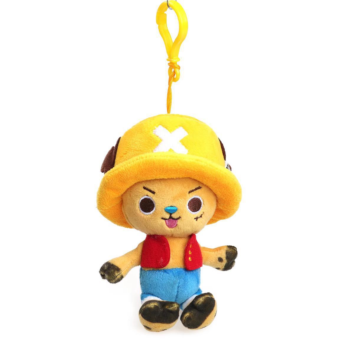 One Piece Tony Tony Chopper Costume Luffy Plush Doll Keychain