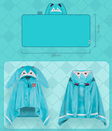 Official Hatsune Miku - Squinting Eyes Series Air Conditioning Blanket