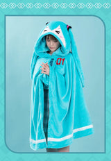 Official Hatsune Miku - Squinting Eyes Series Air Conditioning Blanket