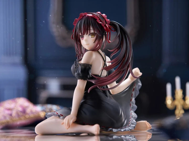 Date A Live Desktop Cute Kurumi Tokisaki (Nightwear Ver.) Figure