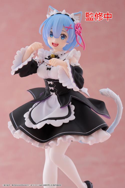 Re:Zero Starting Life in Another World Rem (Cat Maid Ver.) Coreful Figure