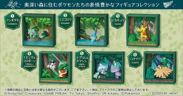 Re-ment Pokemon Frame (Deep Woods Ver.) Blind Box Figure