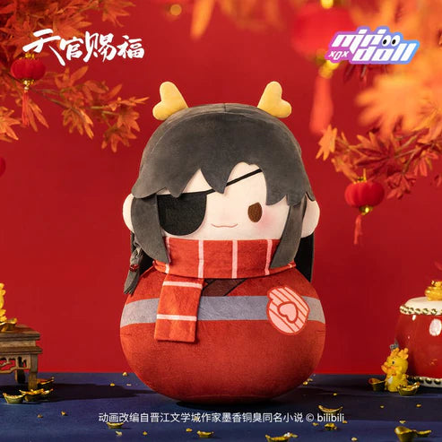 Heaven Official's Blessing Xie Lian and Hua Cheng Snowman Tumbler Plush Doll